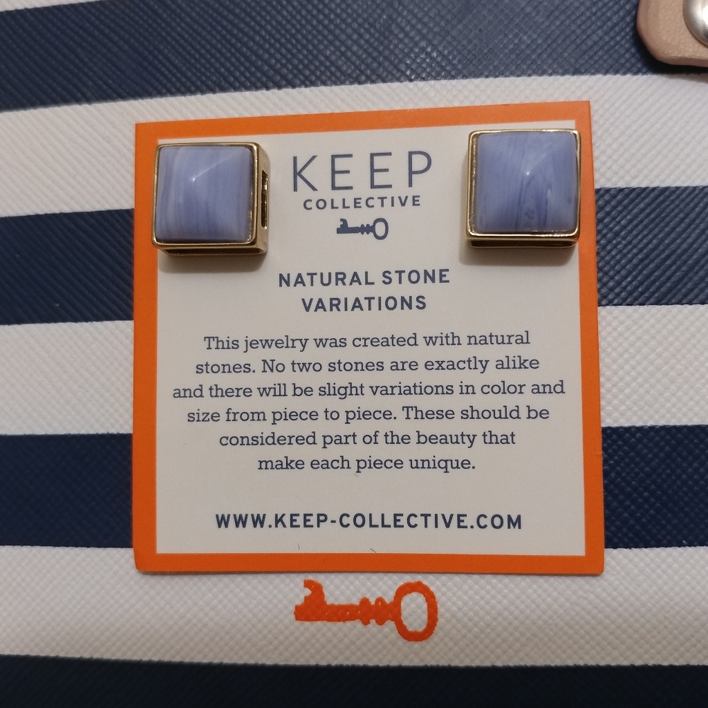 KEEP collective Blue Lace Agate